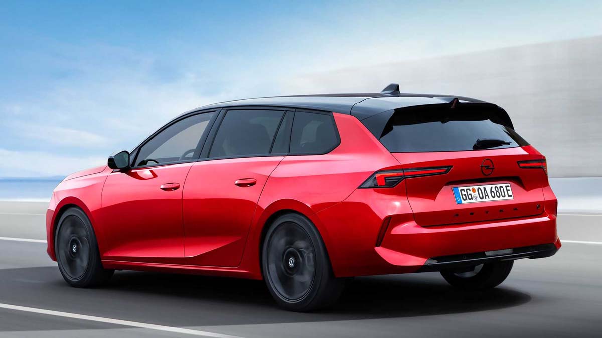 Elektryczny Opel Astra